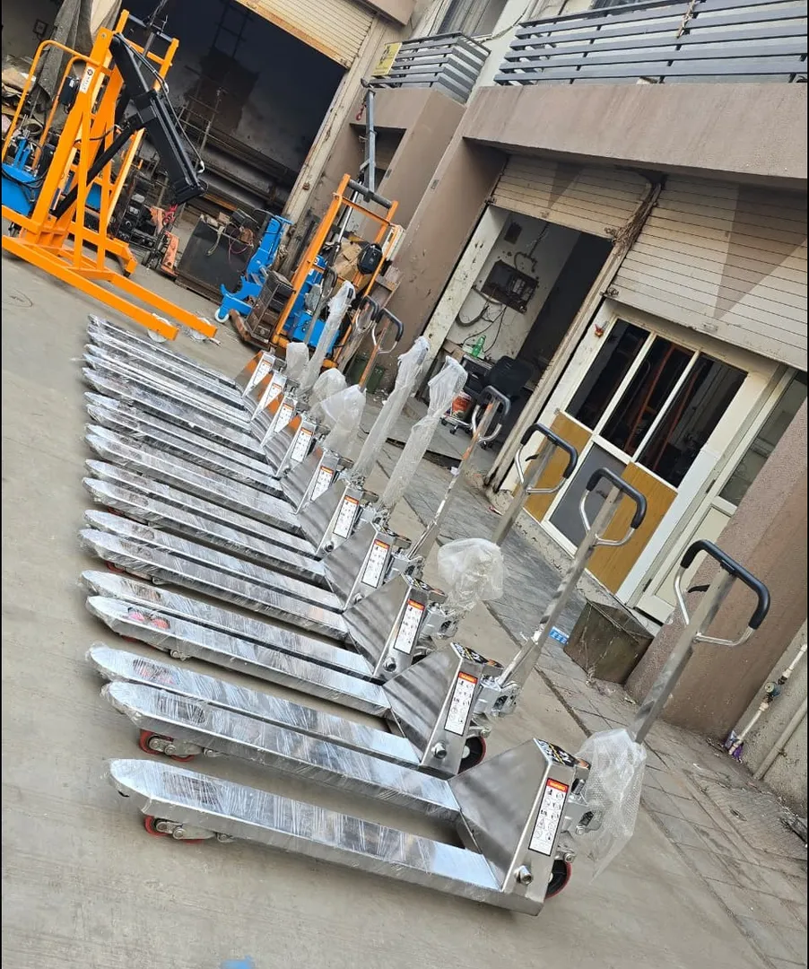 Stainless Steel Hand Pallet Truck Supplier in Pithampur Indore
