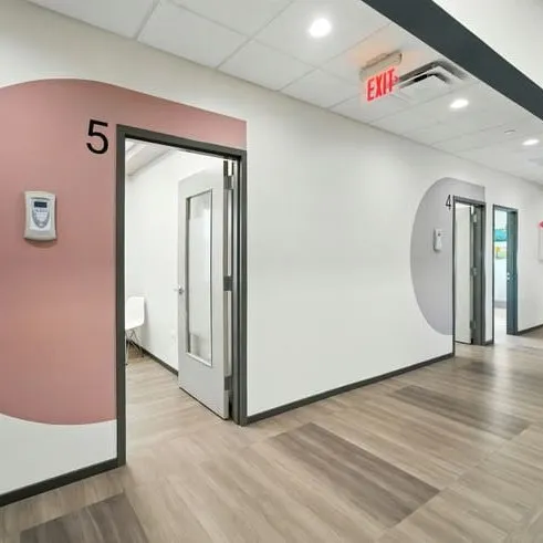 Healthcare Corridor Interior Design