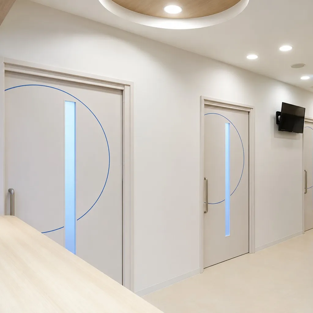 Reception And Corridor Interior Design