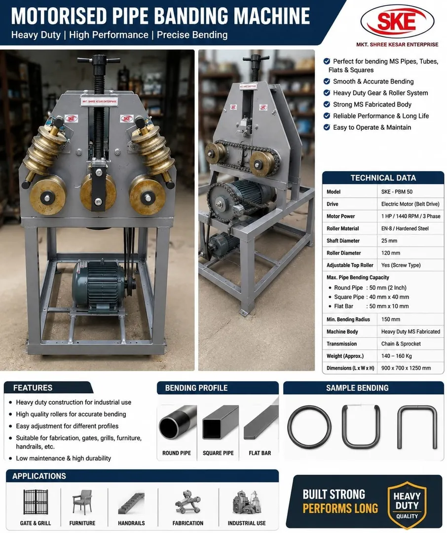 PIPE BANDING MACHINE MOTORISED