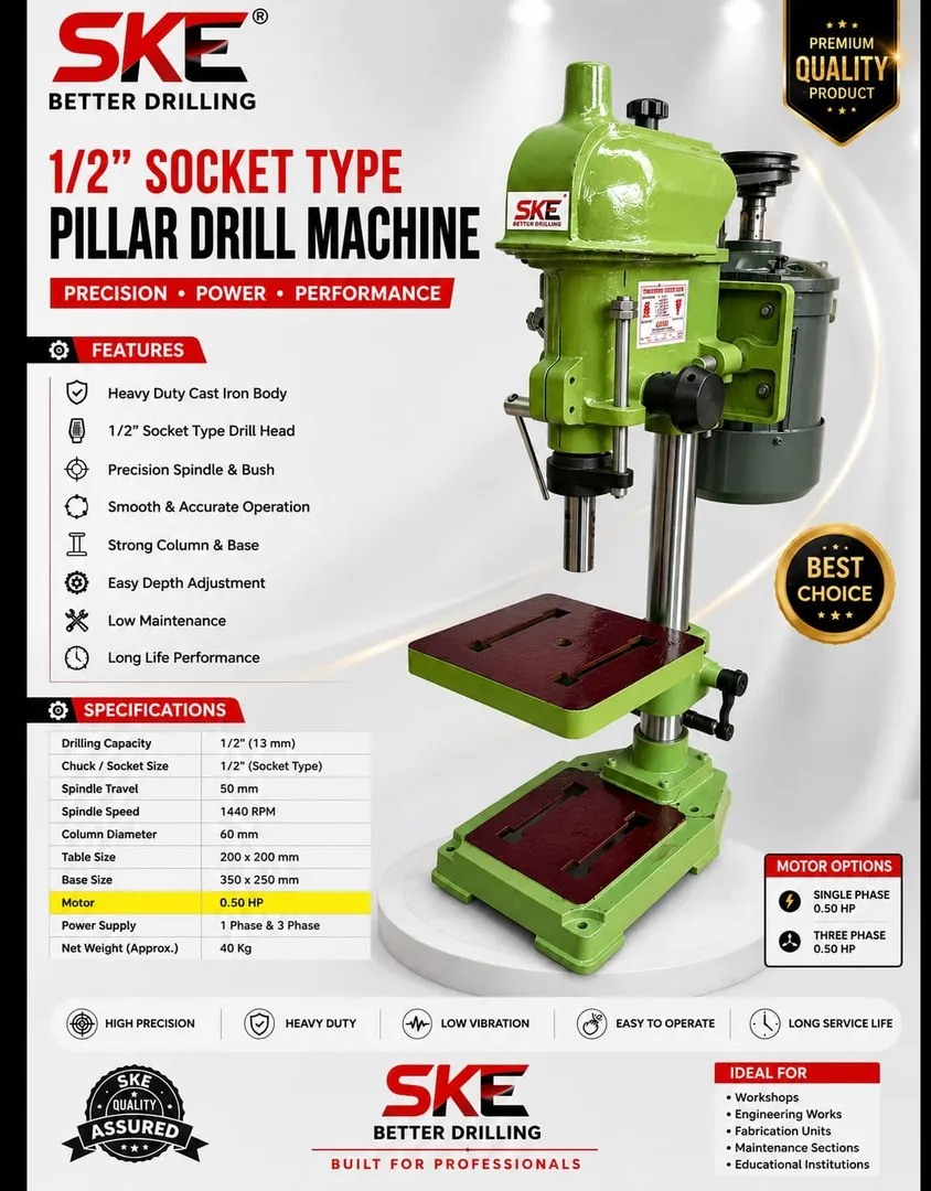 13 MM SOCKET TYPE DRILL MACHINE SKE