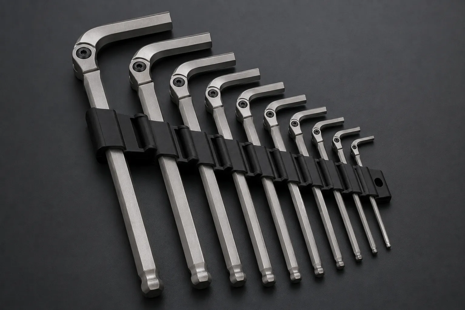 Working at Difficult Angles Gets Easier with the Bondhus HexPro Pivot Head Wrench Set