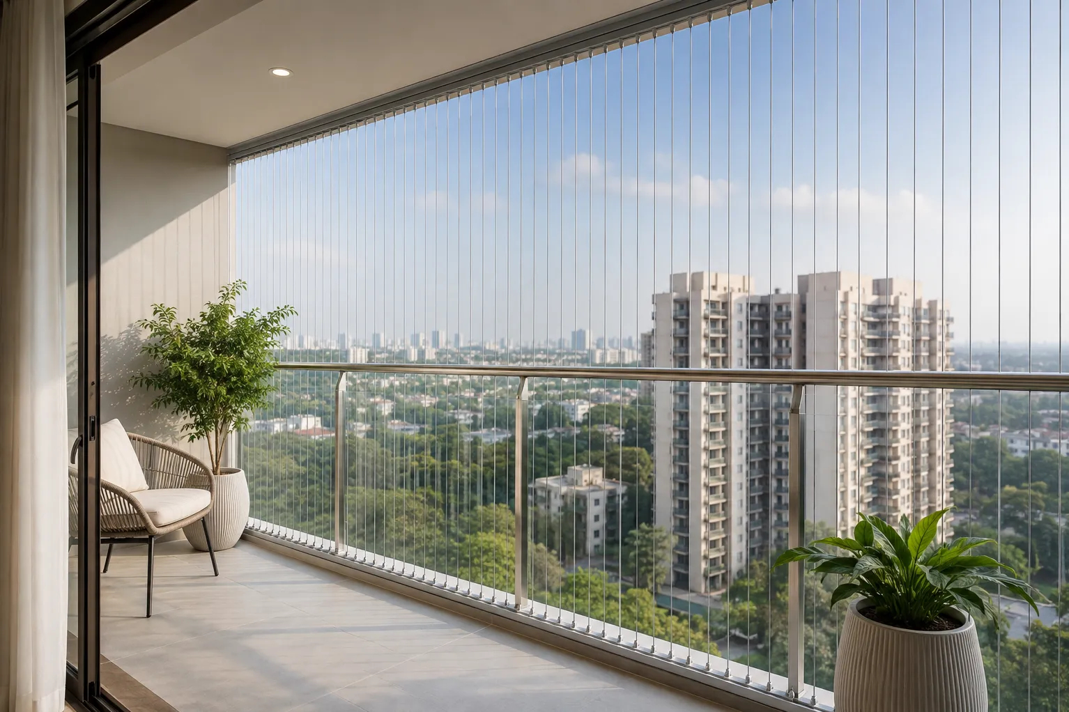 How to Select an Invisible Grill for Balcony Near Pashan That Fits Your Home