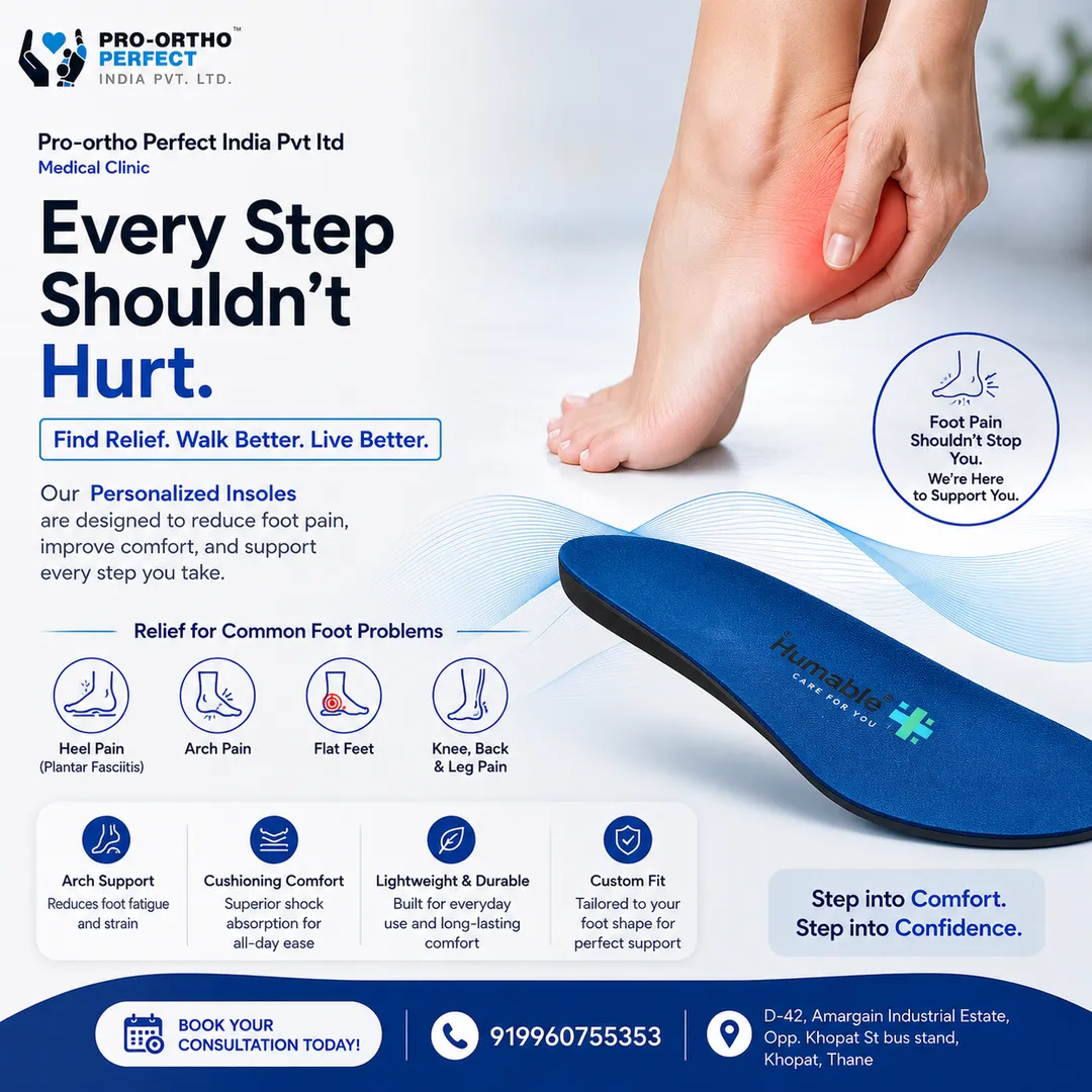 Every Step Shouldn’t Hurt. 👣💙