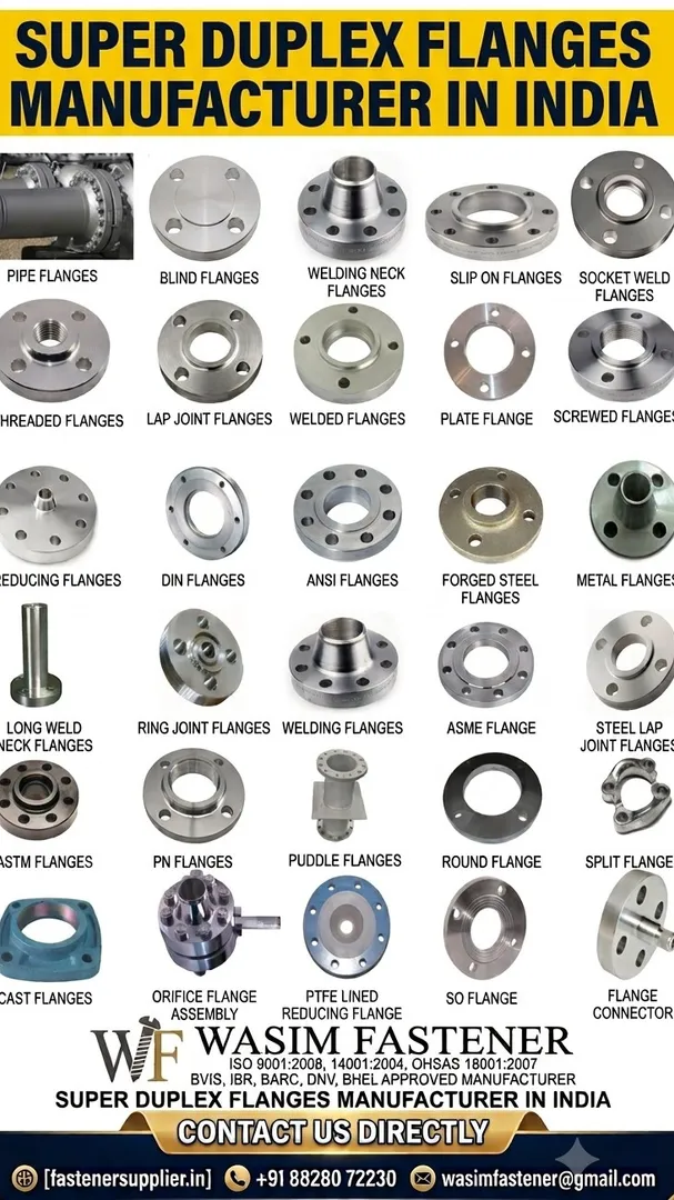 Super Duplex Flanges Manufacturer, Supplier & Exporter in India | UNS S32750 & S32760 Flanges
