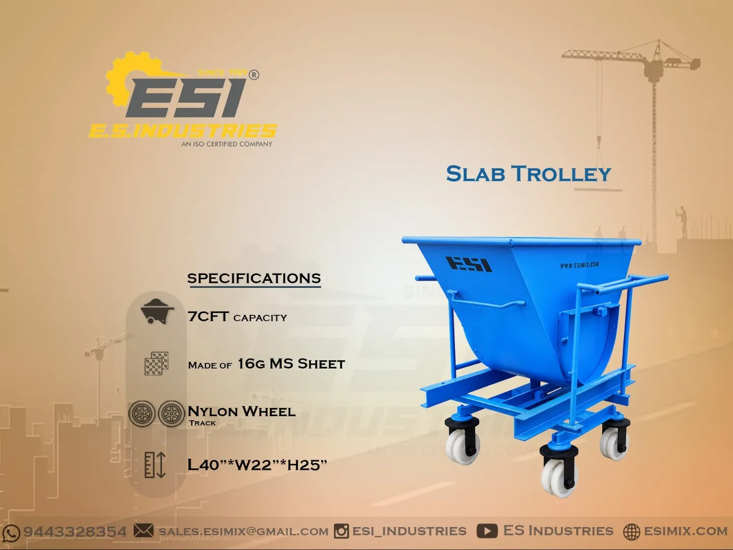 SLAB TROLLEY IN TIRUPATHUR