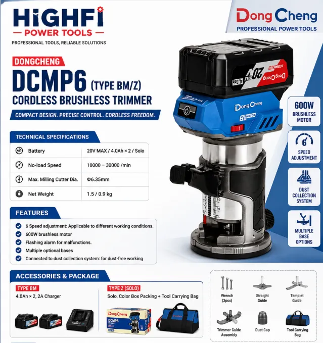 DongCheng Cordless Brushless Trimmer Compact In Delhi