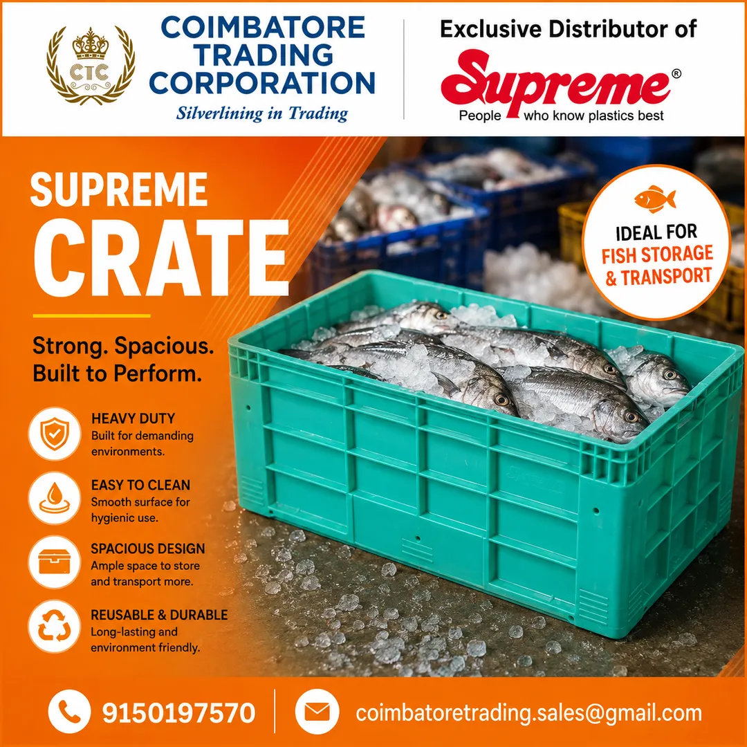 Supreme Plastic Crates in Madurai