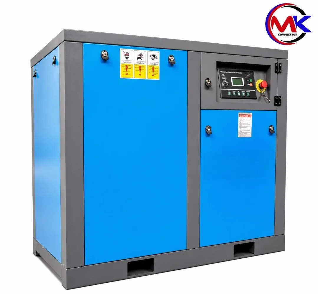 Screw air compressor by Mk Compressor