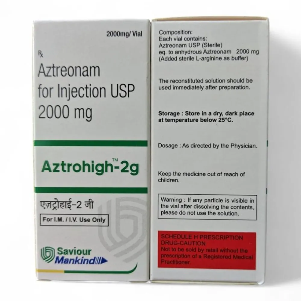 Aztrohigh av 2gm injection Aztreonam/Avibactam