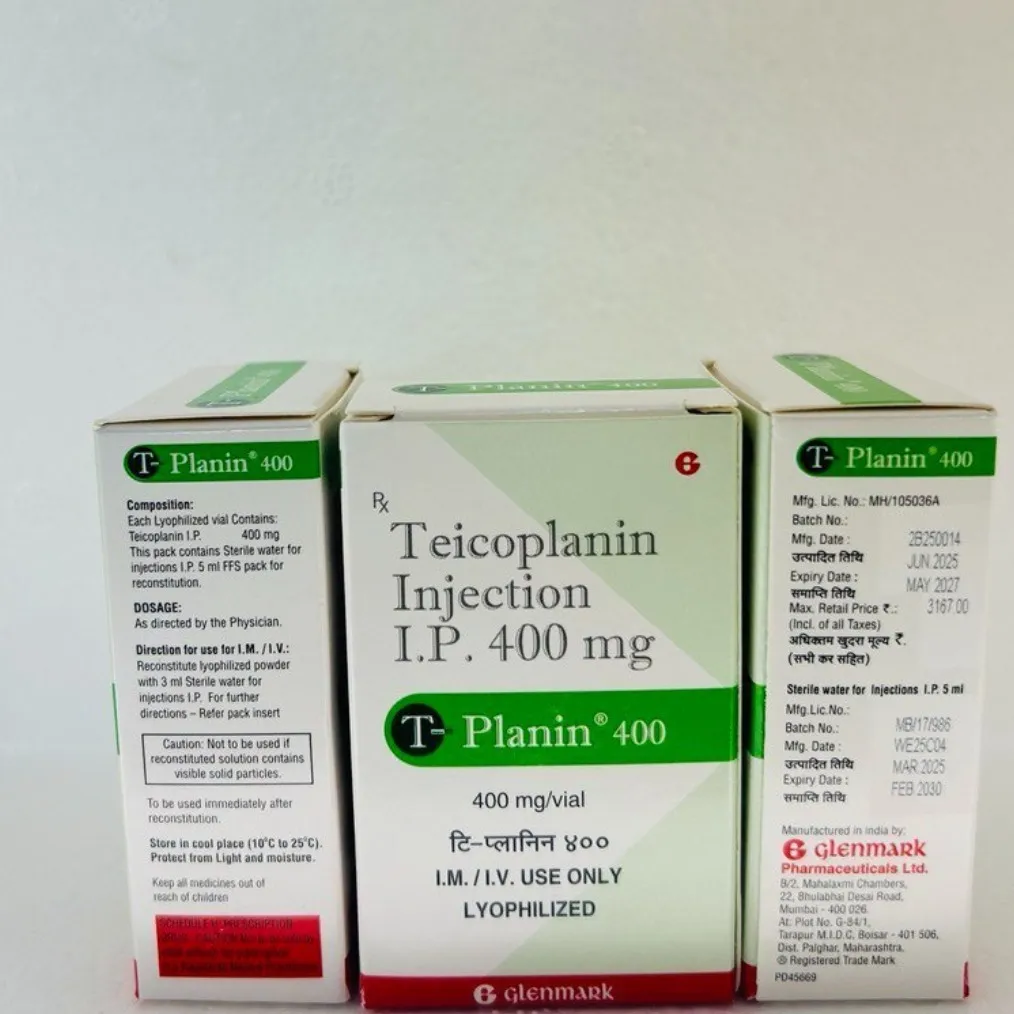 T-Planin 400 mg Teicoplanin injection