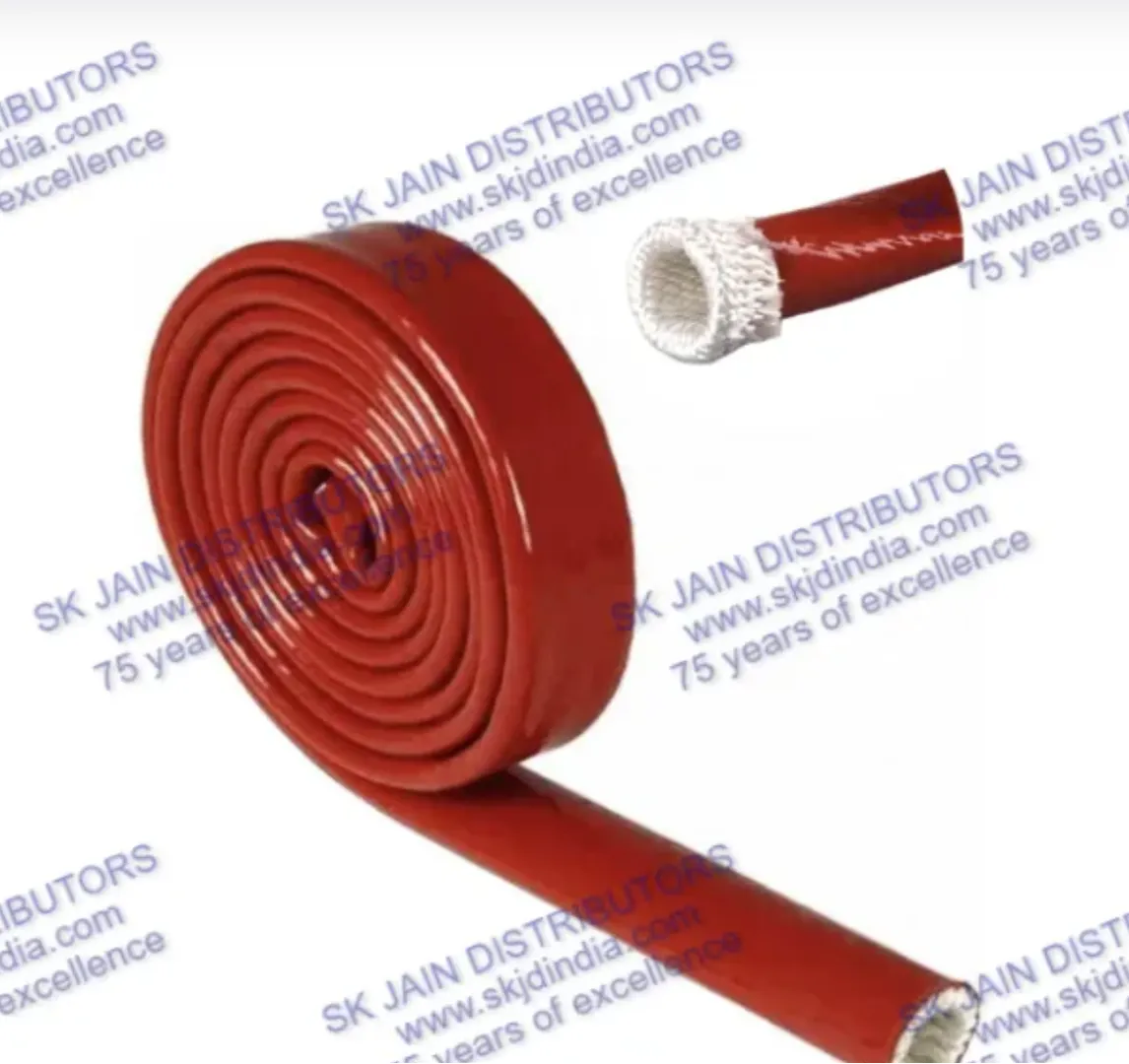Silicon Coated Fibre Glass Sleeve Manufacturer in Delhi