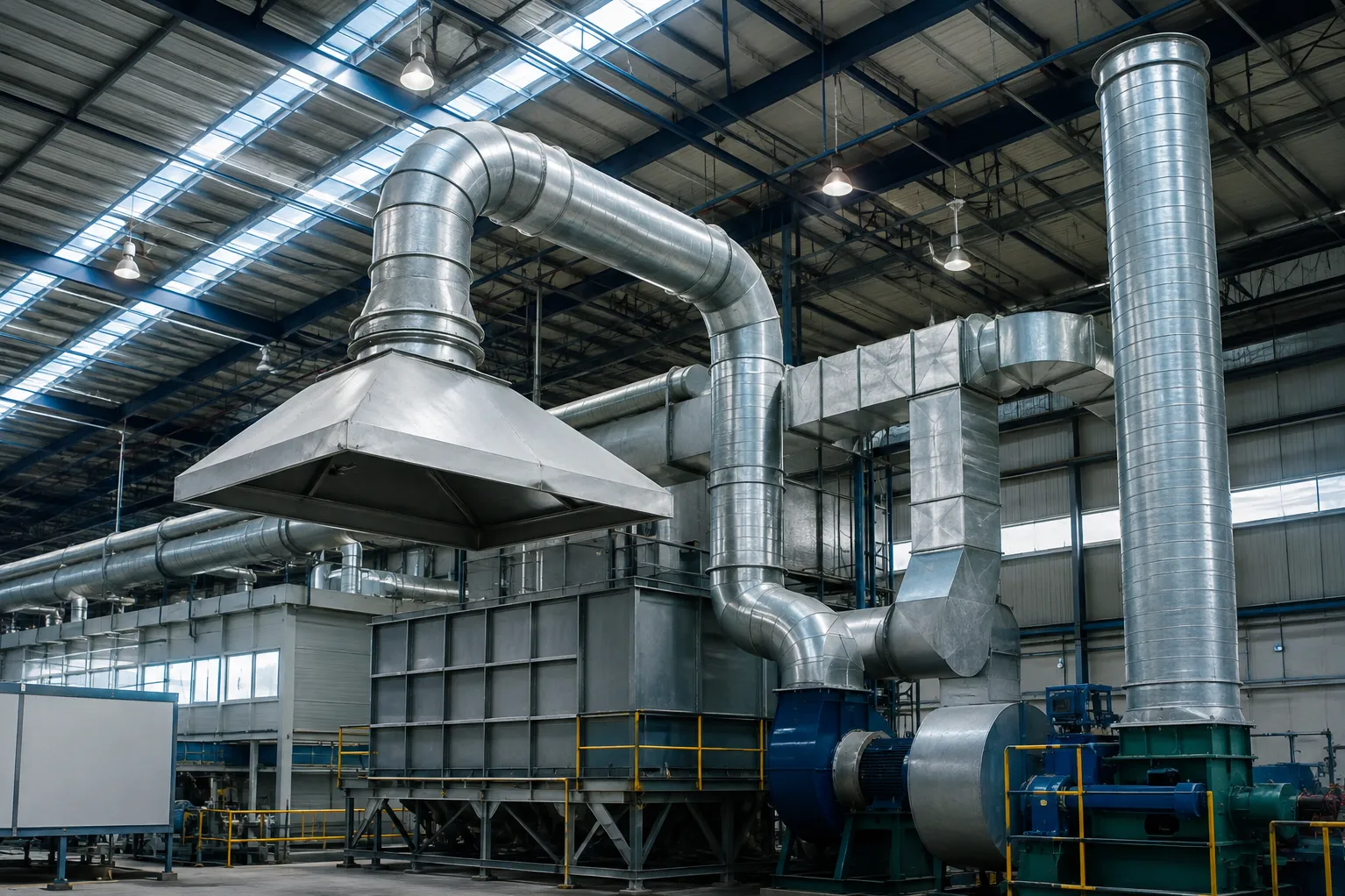 How an Exhaust System Improves Air Quality in Industrial Facilities