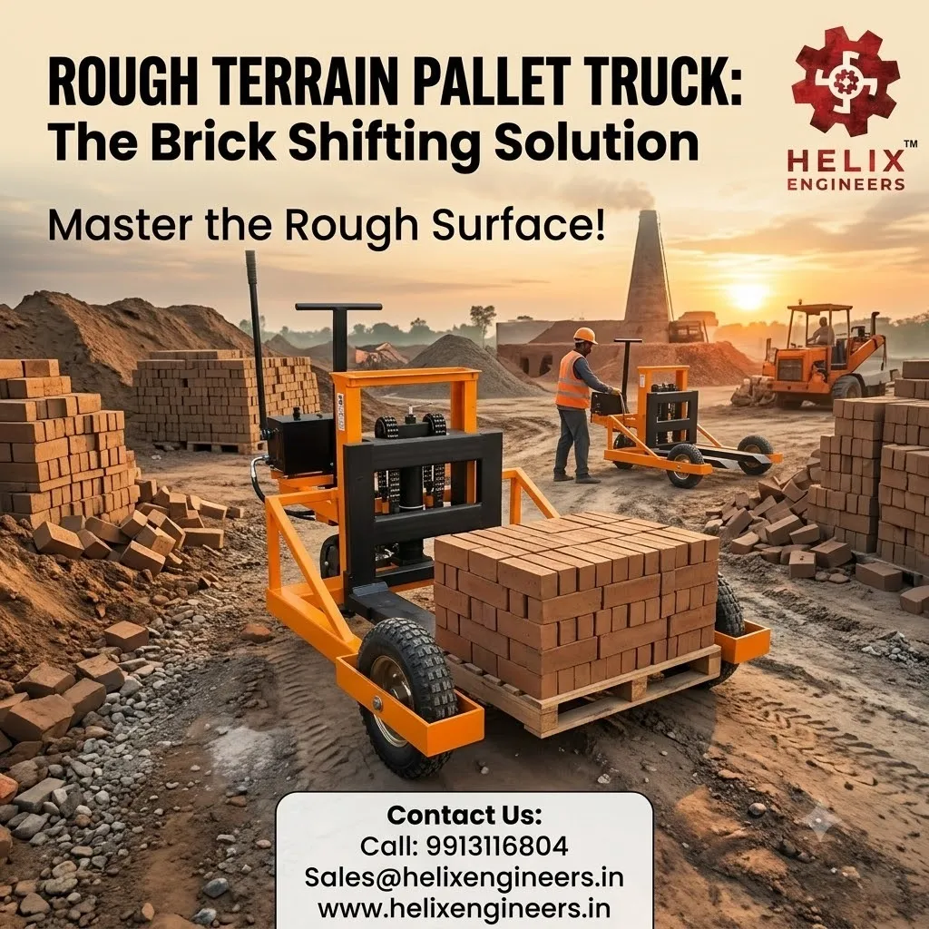 Rough Terrain Pallet Truck Manufacturer & Supplier – Helix Engineers