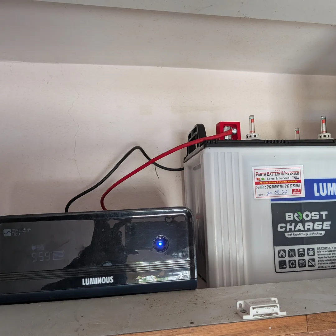 Luminous Inverter Battery Combo Set Install