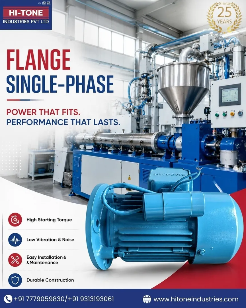 Flange Single-Phase Motors in Ahmedabad