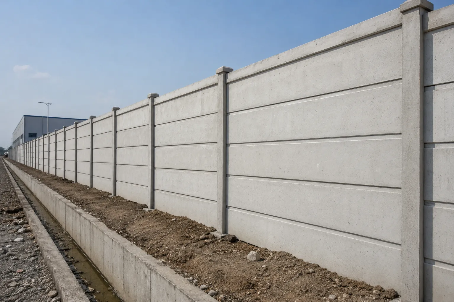 Silicon Precast Compound Wall Planning for Industrial and Infrastructure Sites