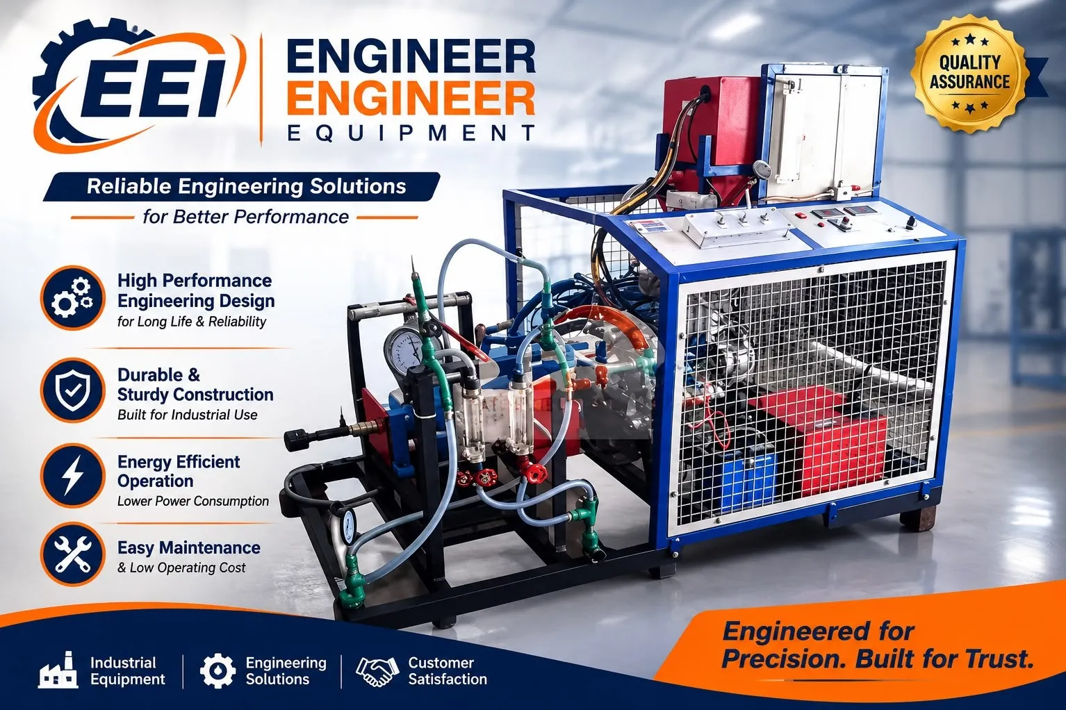 Multi Cylinder Engine Hydraulic Dynamometer Test Bench Supplier In Mohan Nagar