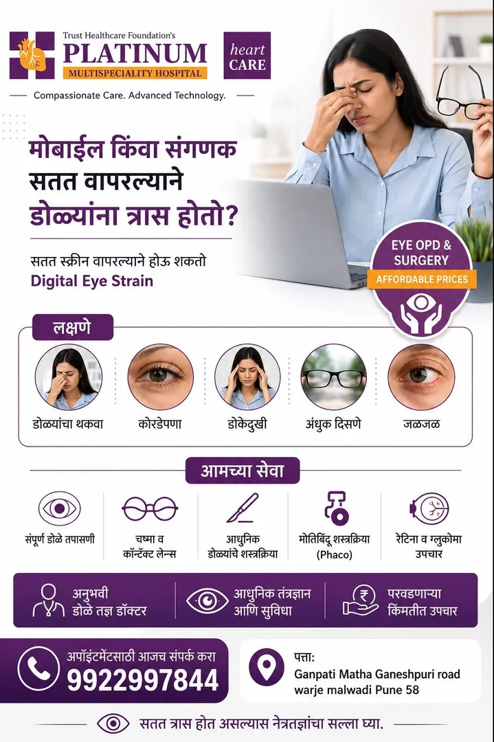 A trusted eye surgery hospital serving patients from Saswad