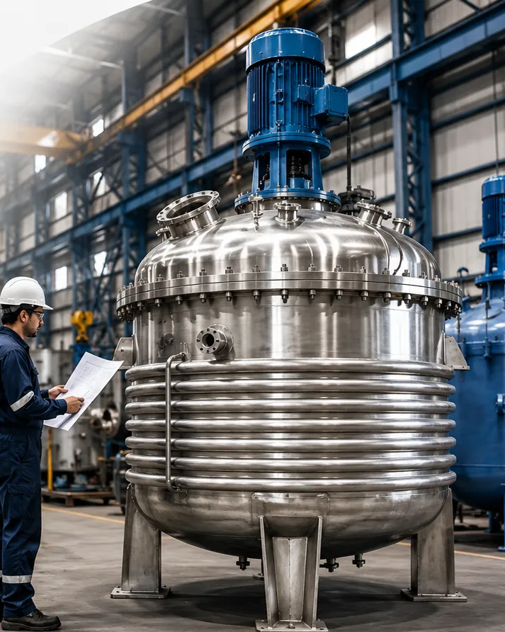 Industrial Reactor Manufacturer in Vadodara Guide to Selecting the Right Reactor for Your Process