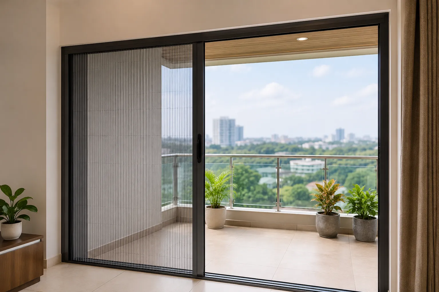 Why a Pleated Mosquito Net for Balcony in Baner Adds Value to Modern Homes