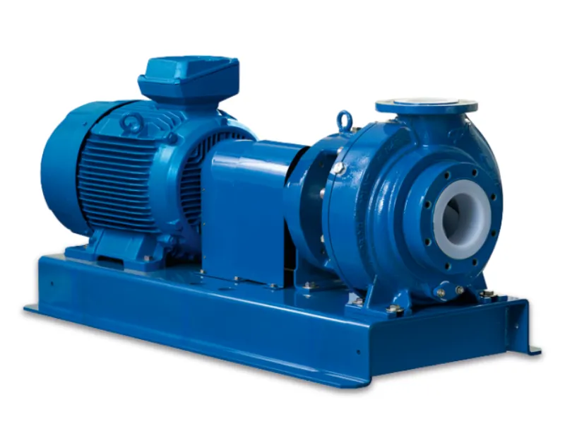 EB – PFA-Lined Double Mechanical Seal Chemical Process Pump in bharuch