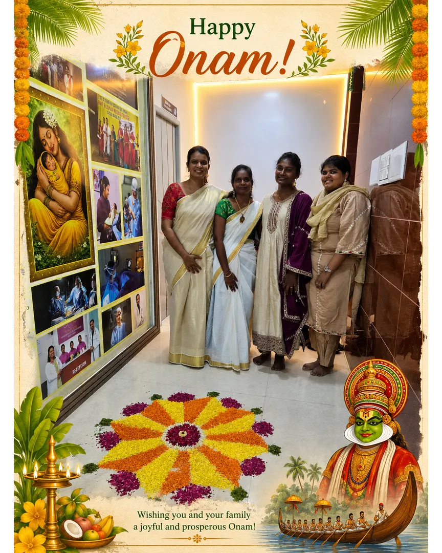 🌸 Onam Celebrations at ASCAS Fertility and woman's centre,vadapalani,chennai🌸