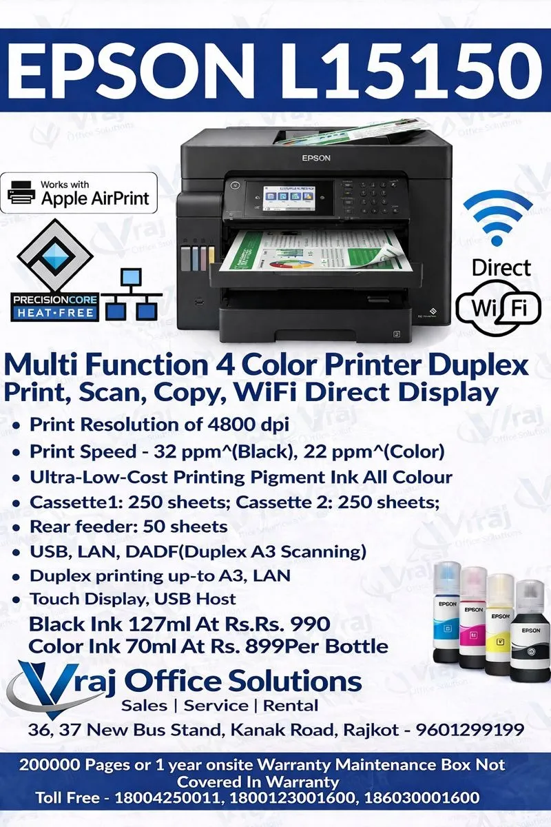 Epson Ink Tank Printer in Junagadh