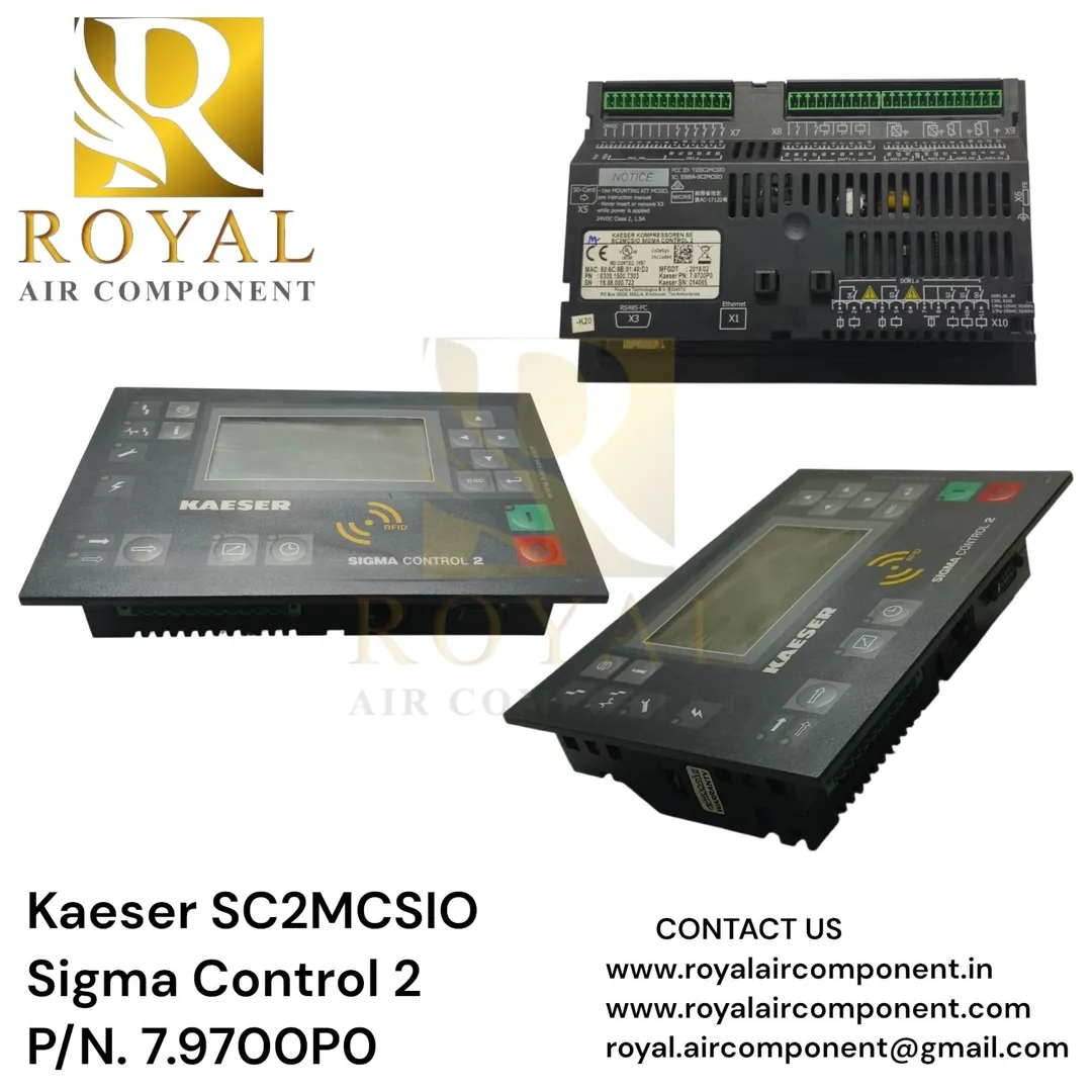 KAESER SIGMA CONTROL 2 SC2MCSIO CONTROLLER MODULE P/N. 7.9700P0
