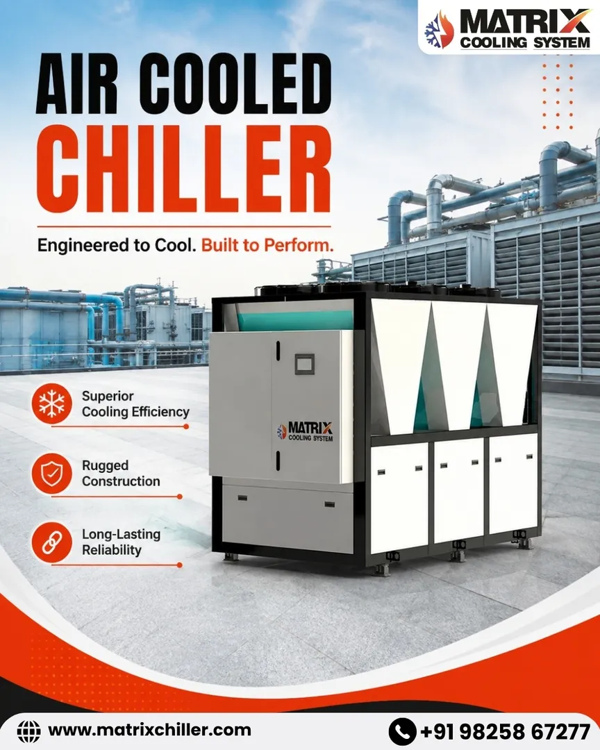 Efficient Air-Cooled Chiller Solutions for Industry