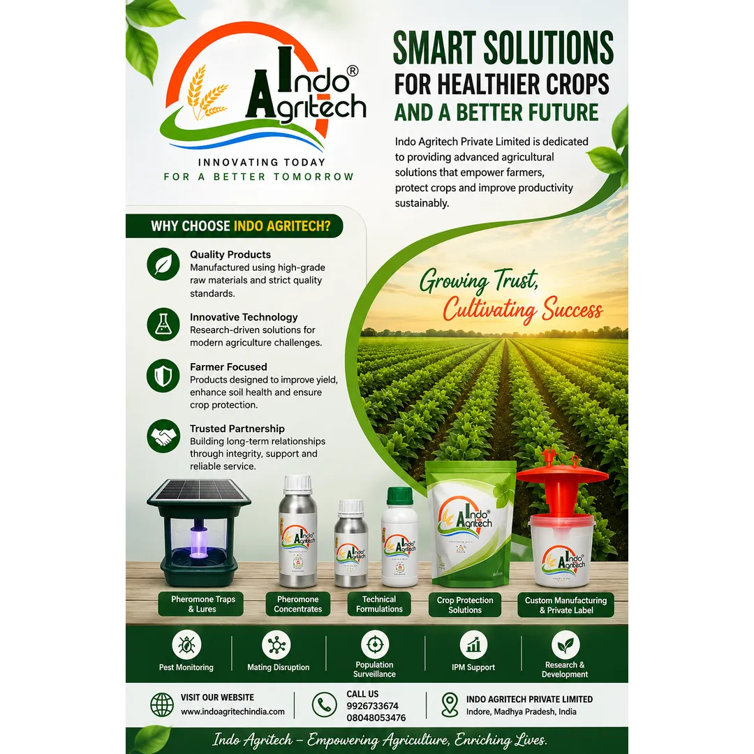 Pheromone Technical Manufacturer in India – Advanced Solutions for Modern Pest Management