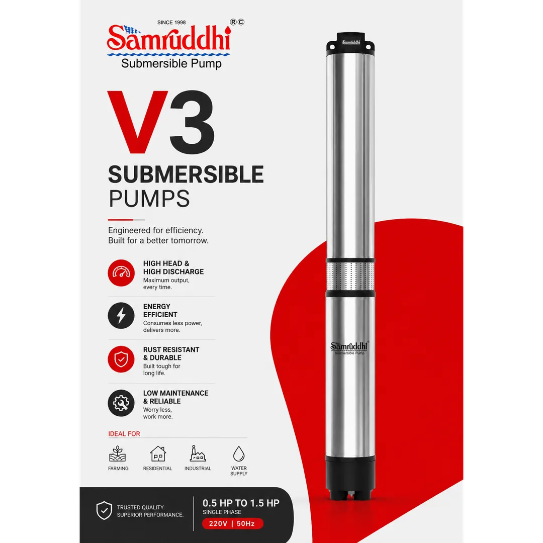 High performance submersible water pump manufacturer India