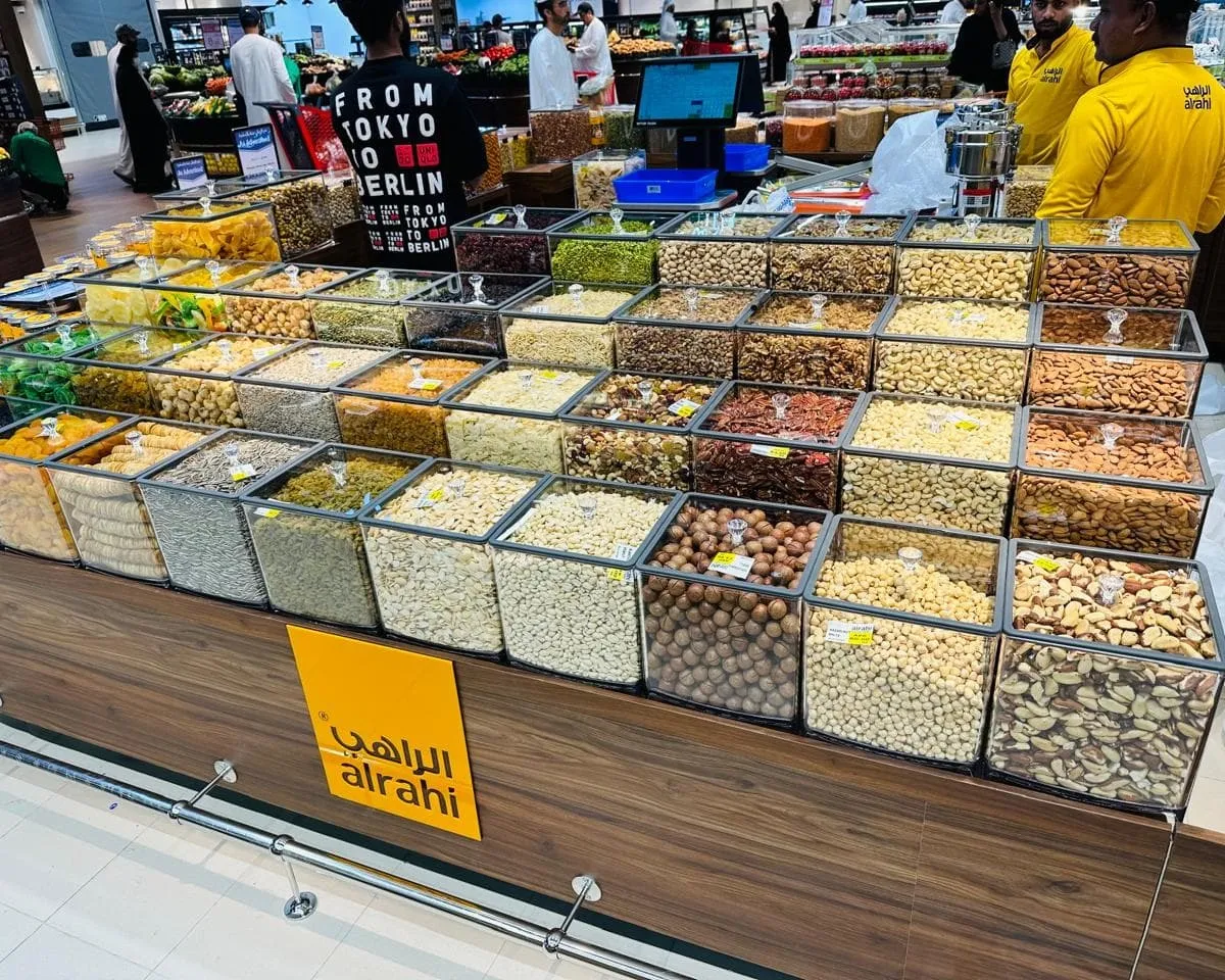 Supermarket Square Jar For Dry Fruits In Tamilnadu