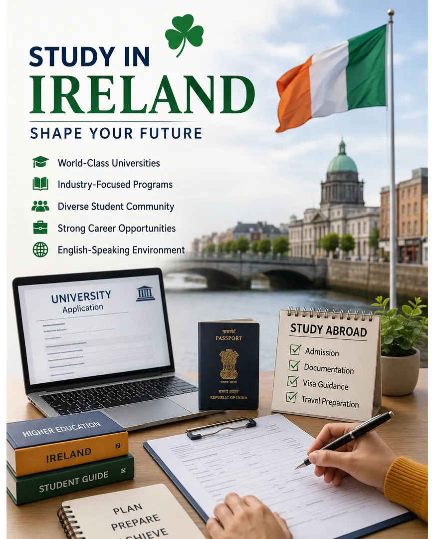 Ireland Study Visa Consultant Guidance Helps Students Plan Their Academic Journey