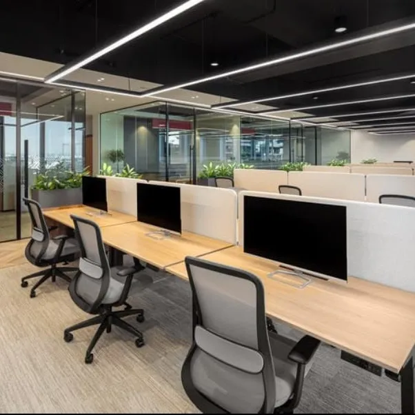 Efficient office space planning interior design