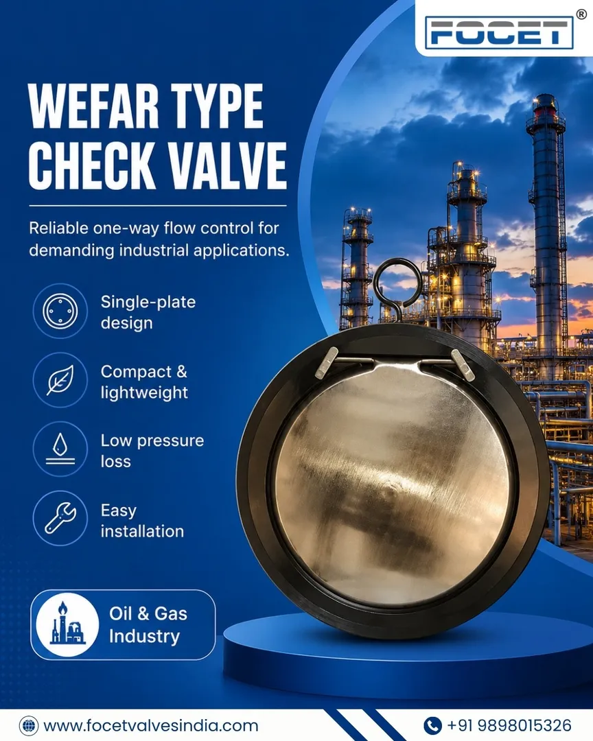 Wefar Type Check Valve for Reliable Flow Control