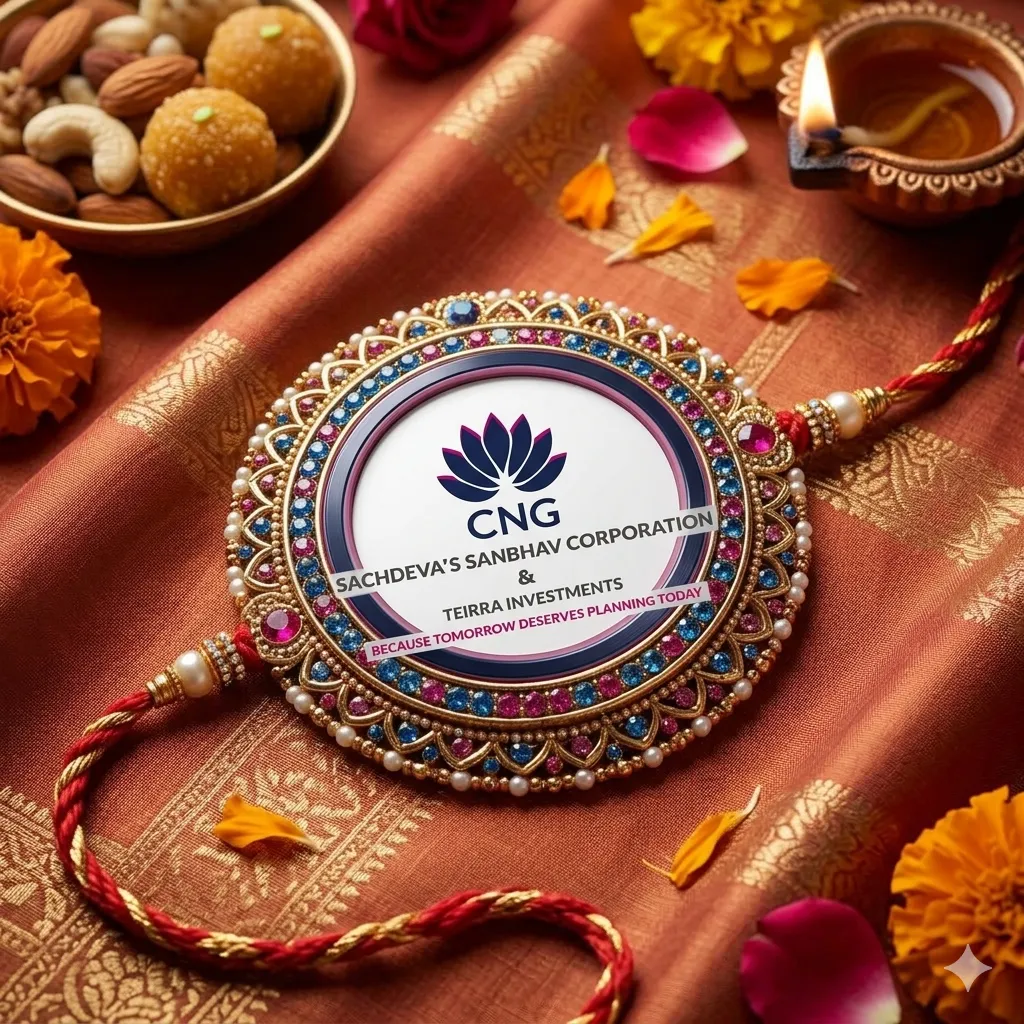 Raksha bandhan wishes by sachdeva sanbhav corporation