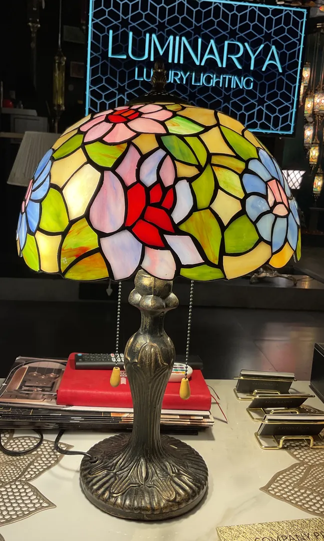 Best Tiffany Table Lamps in Delhi – Premium Stained Glass Table Lamps at Luminarya Lites