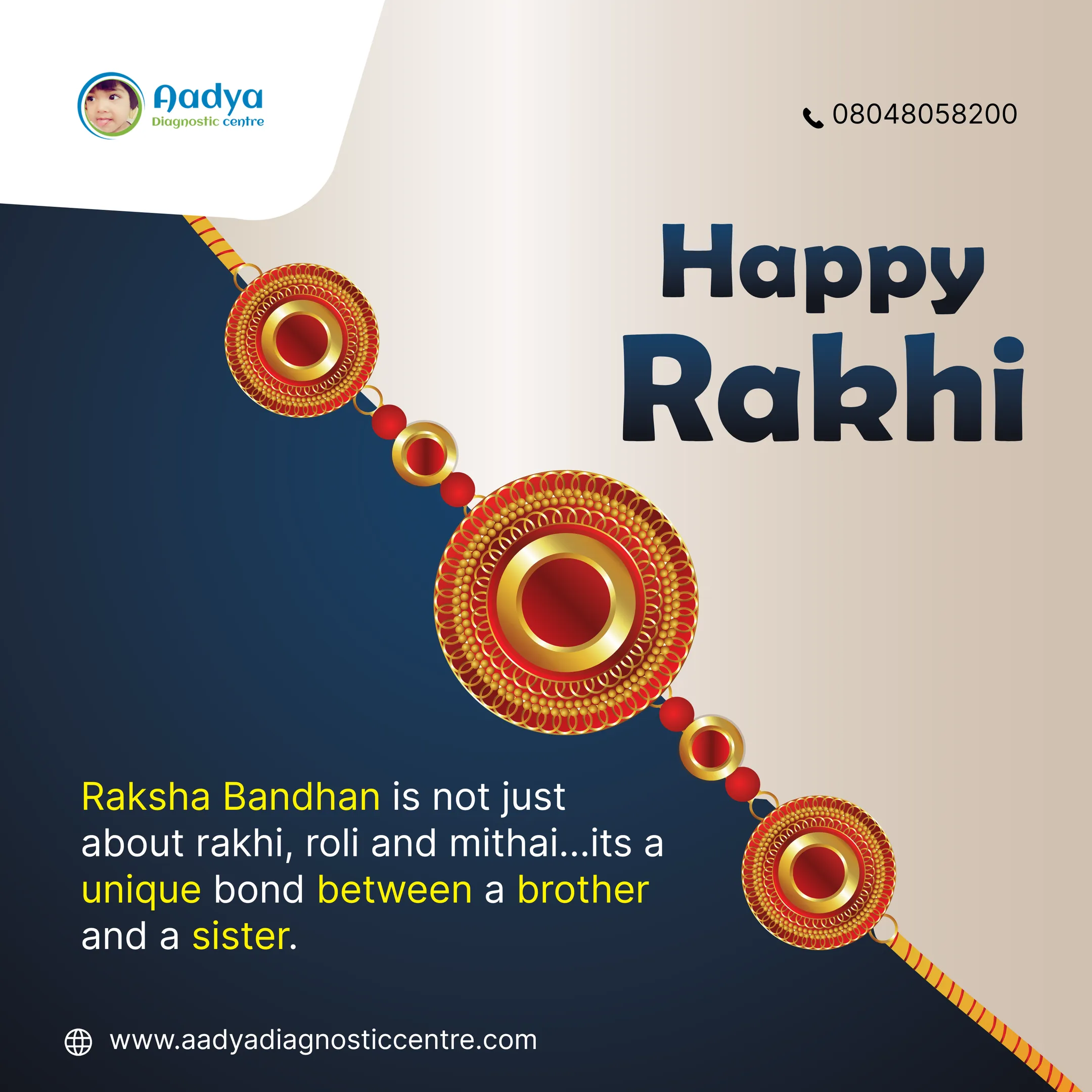 ❤️🎀 A rakhi is more than a thread. It's a promise of love, care, and togetherness. Celebrate the b...
