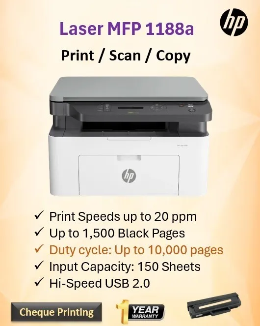 HP Laser Printer on Rent in Junagadh
