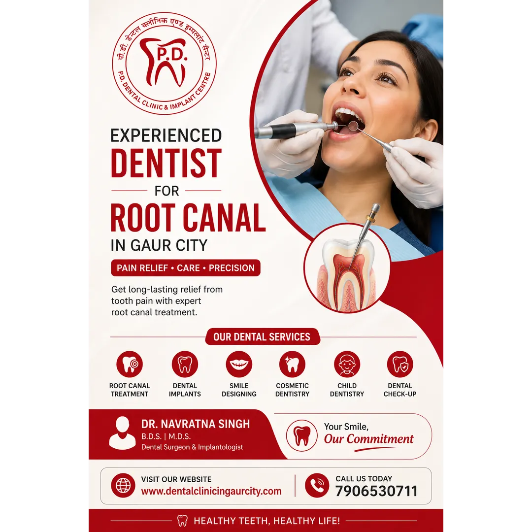 Experienced Dentist for Root Canal in Gaur City | Dr. Navratna Singh