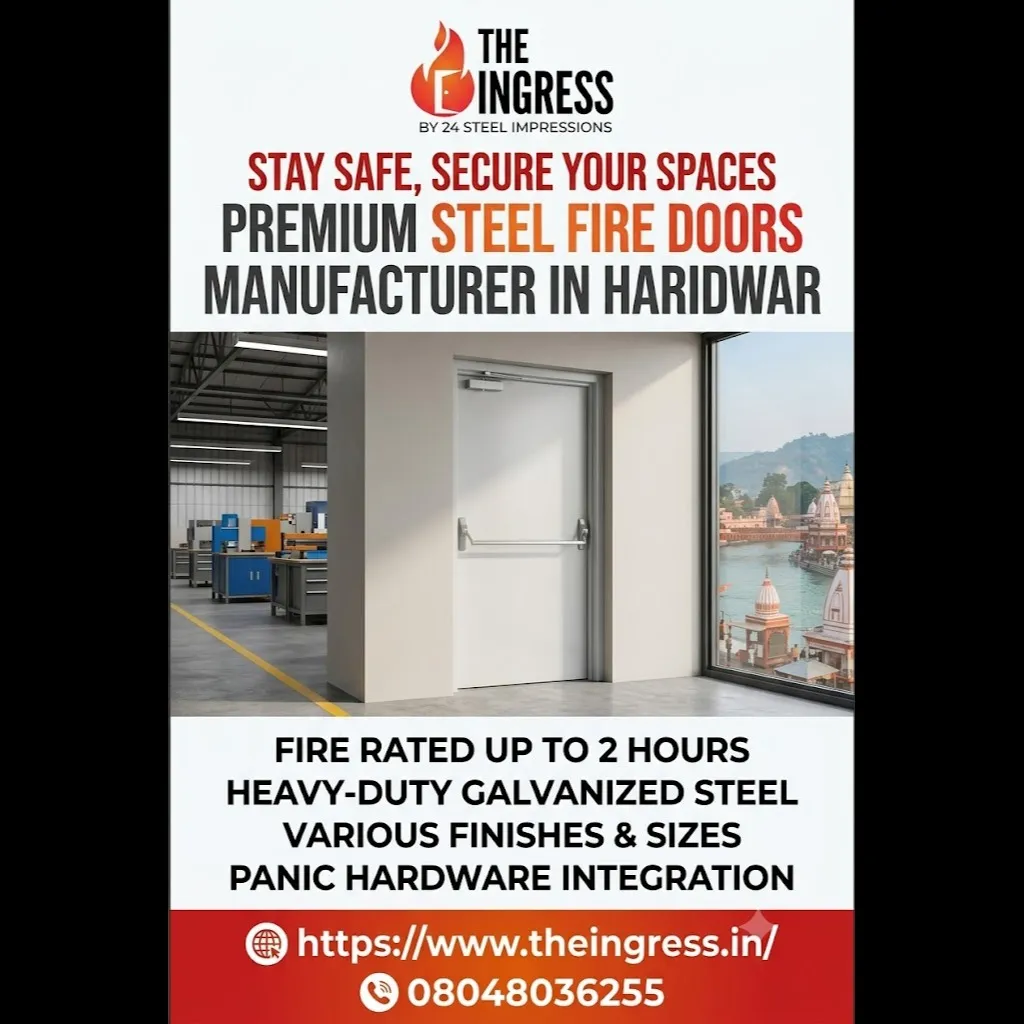 Steel Fire Doors Manufacturer in Haridwar | THE INGRESS