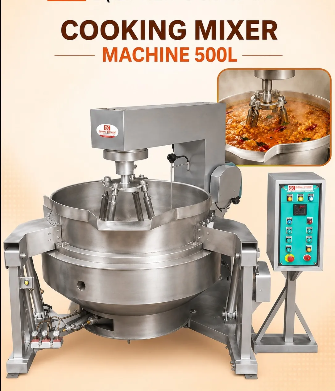 Vege and Non veg Gravy Making machine in Coimbatore