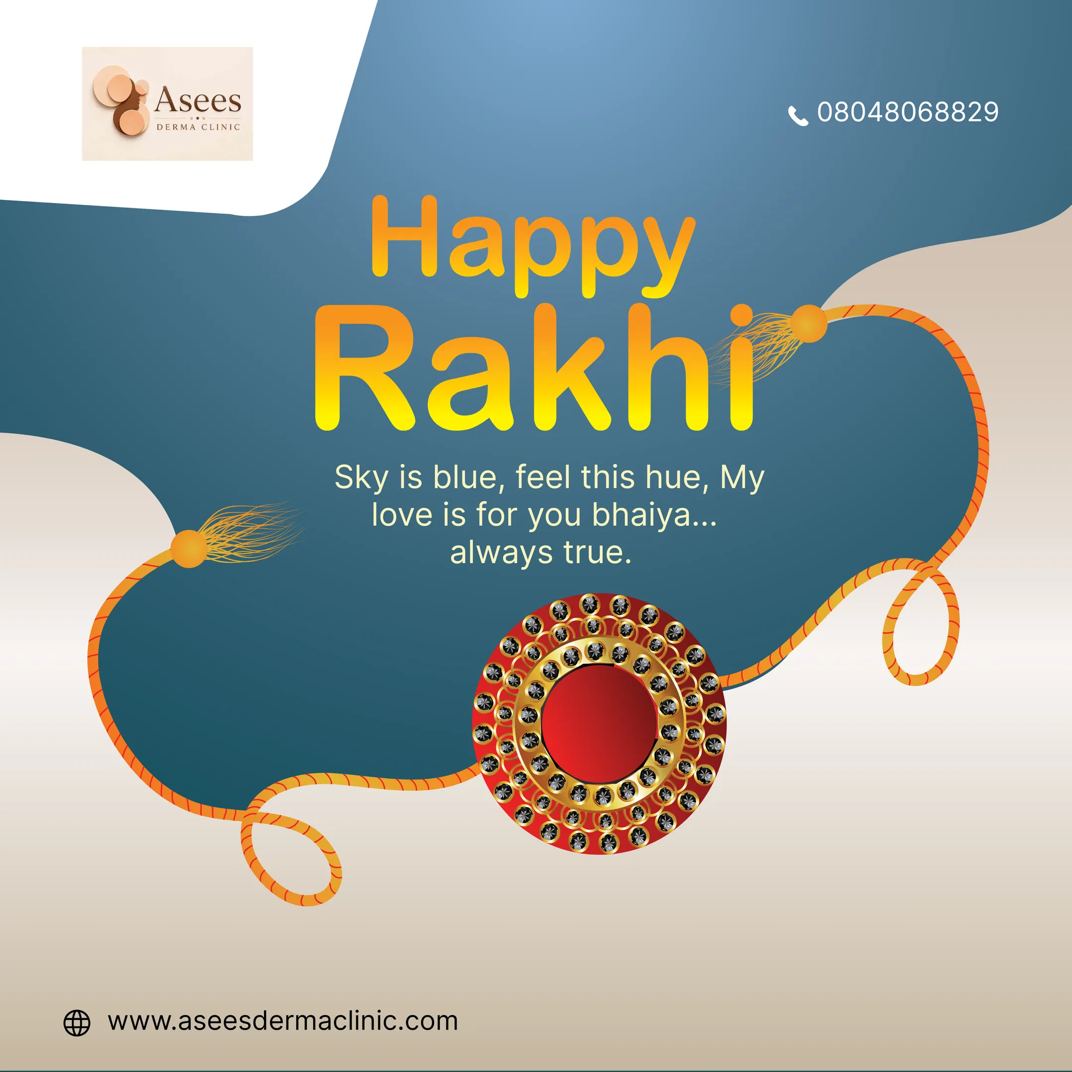 🪢✨ One thread, countless memories, a bond that lasts forever. May this Raksha Bandhan bring more s...