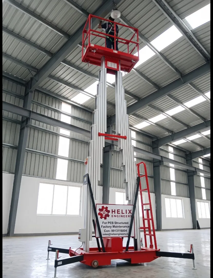 Aluminum Aerial Work Platform Manufacturer & Supplier in India – Helix Engineers