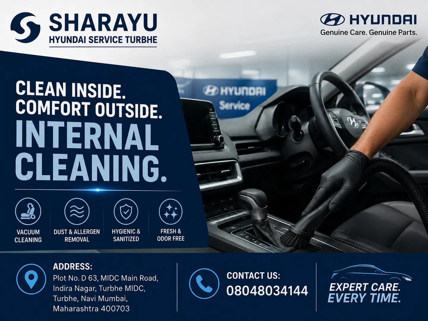 From Dusty to Spotless | Professional Hyundai Car Cleaning Turbhe|Navi Mumbai