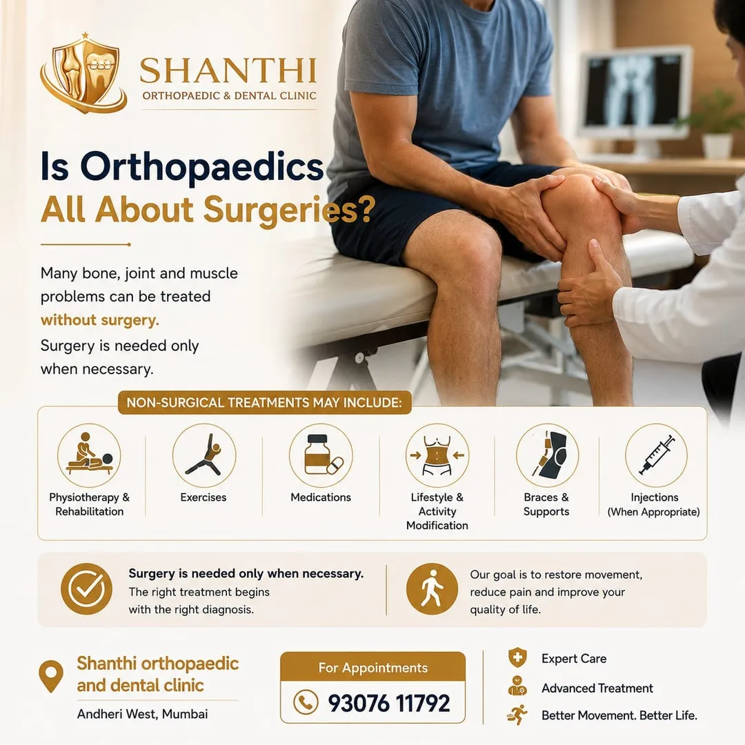 Is Orthopaedics All About Surgery?