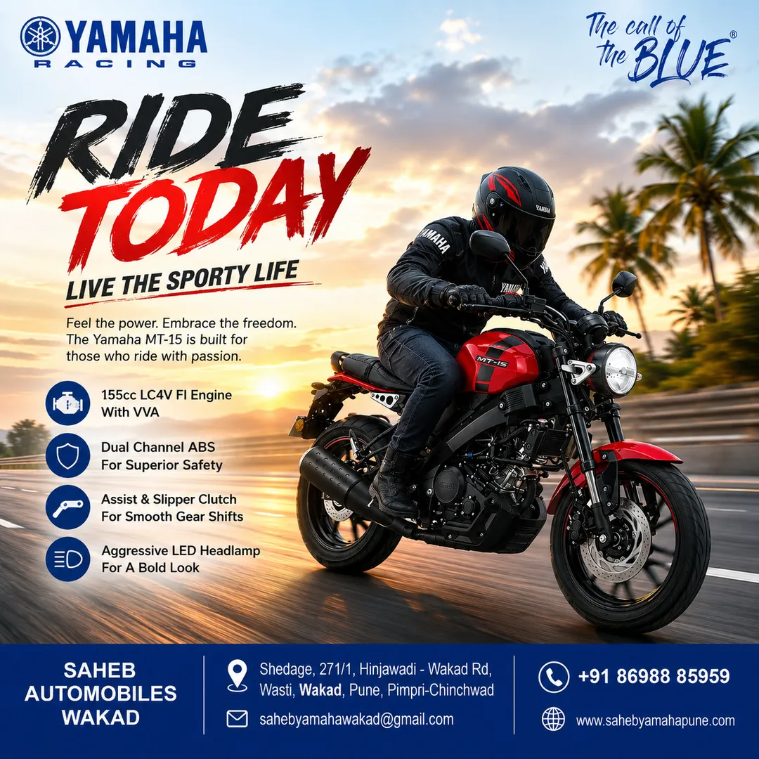 Yamaha MT-15 Near Wakad & Hinjawadi | Ride the Street with Attitude