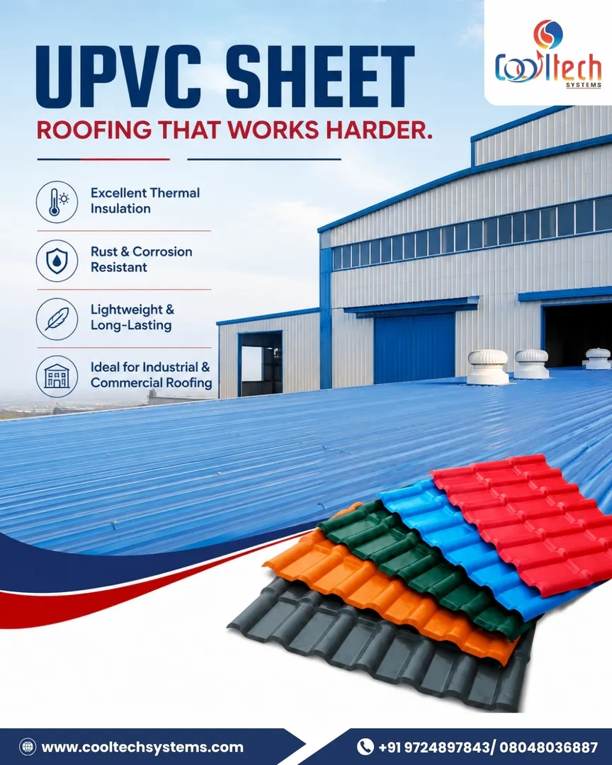UPVC Sheet Manufacturer from Ahmedabad | Cooltech Systems