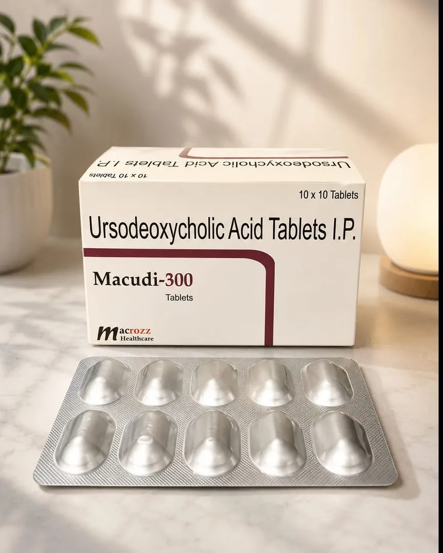 MACUDI-300 — PCD Pharma Franchise Opportunity Composition: Ursodeoxycholic Acid Tablets IP 300 mg